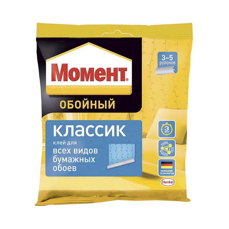 Клей "Момент" Классик  для обоев 100гр