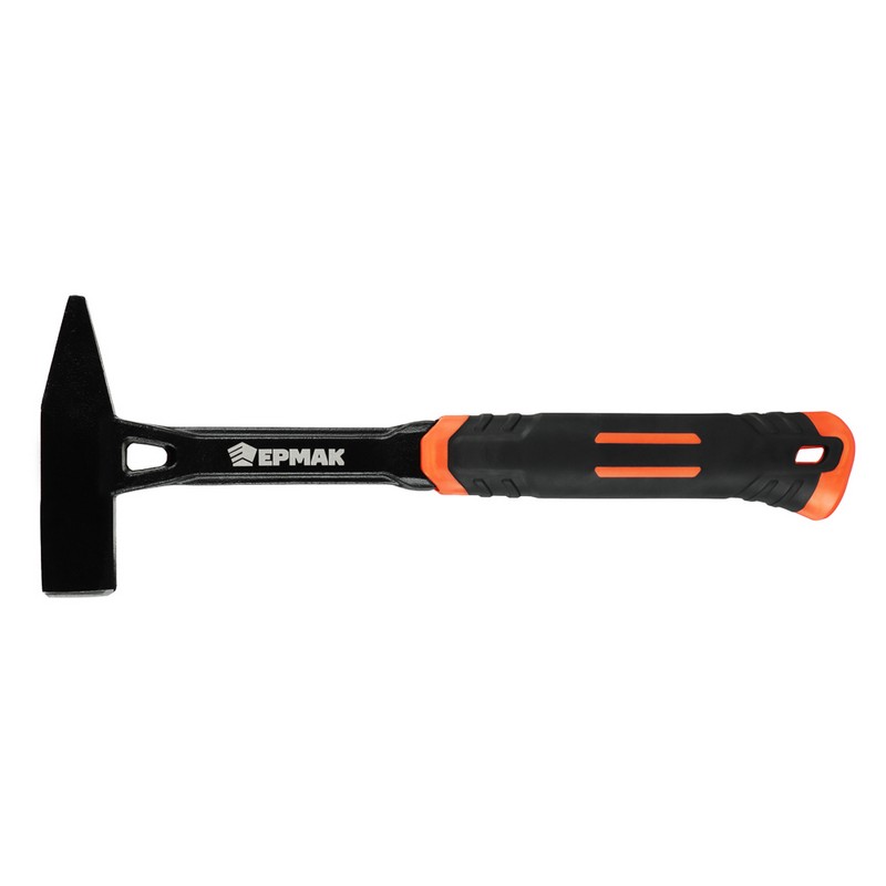 Молоток 500г цельнокованый, двухкомп.обрезин.рукоят. 320мм ЕРМАК 615-094