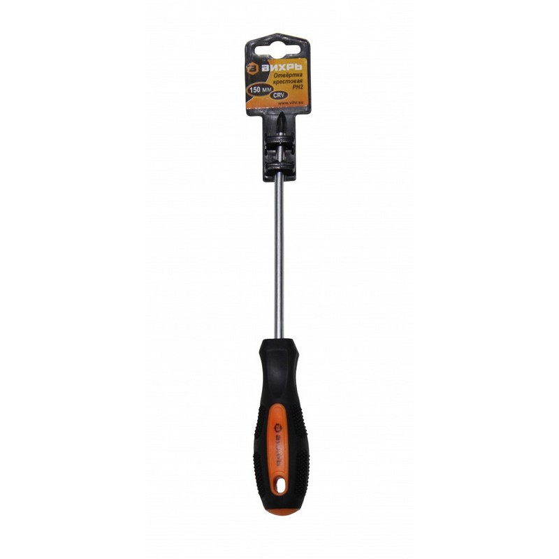 Отвертка PH2х150мм ВИХРЬ