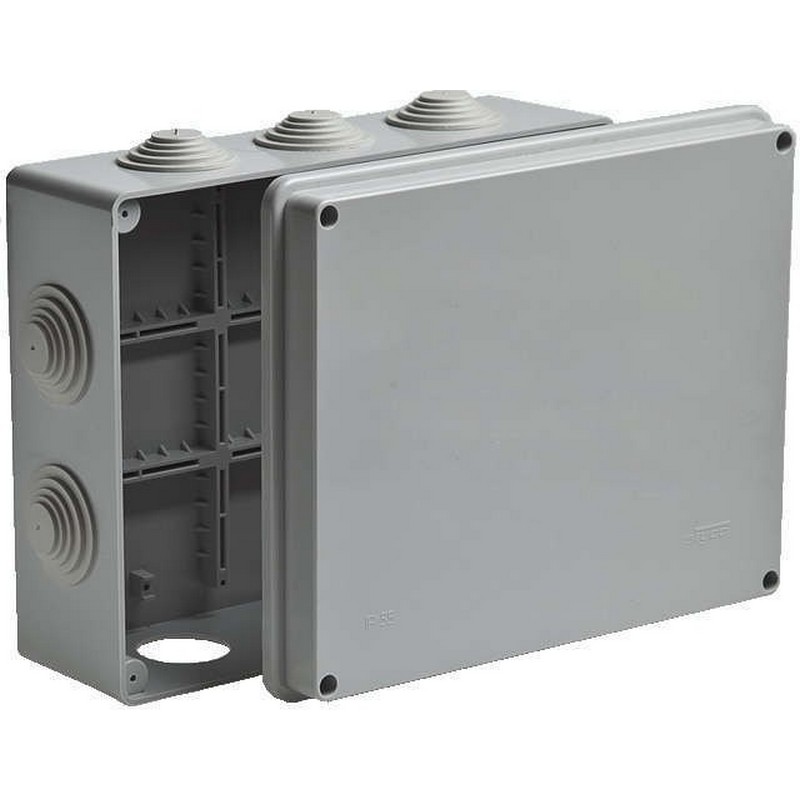 Коробка о/у 85х85х40мм квадр. IP54 Рувинил 67040