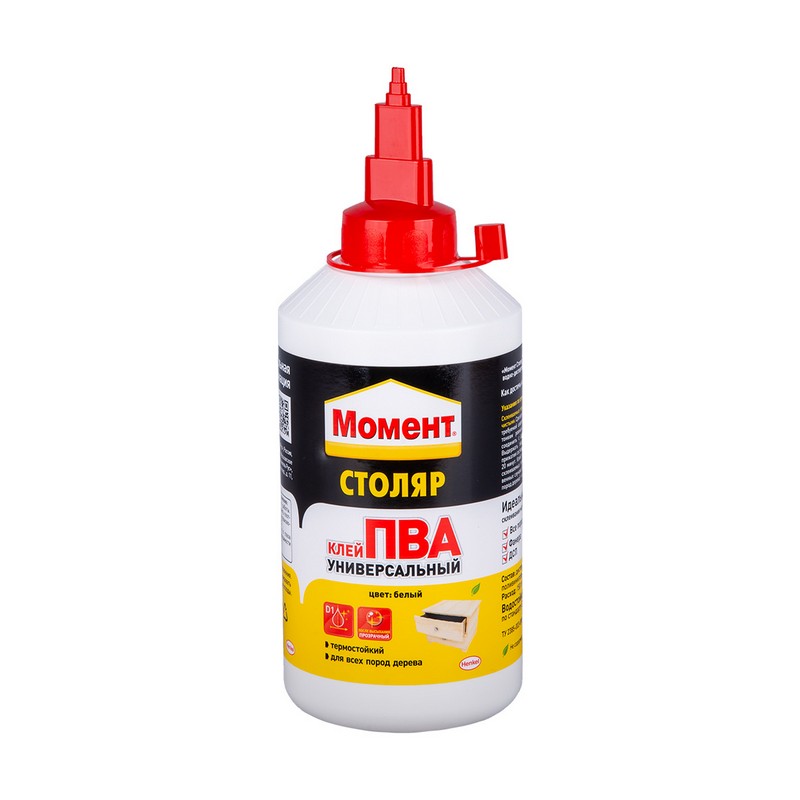 Клей МОМЕНТ Столяр ПВА 750г универсальный (9)