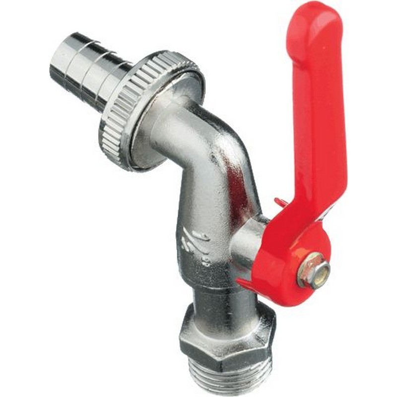 Кран водоразборн. шаровый 1/2"  ручка