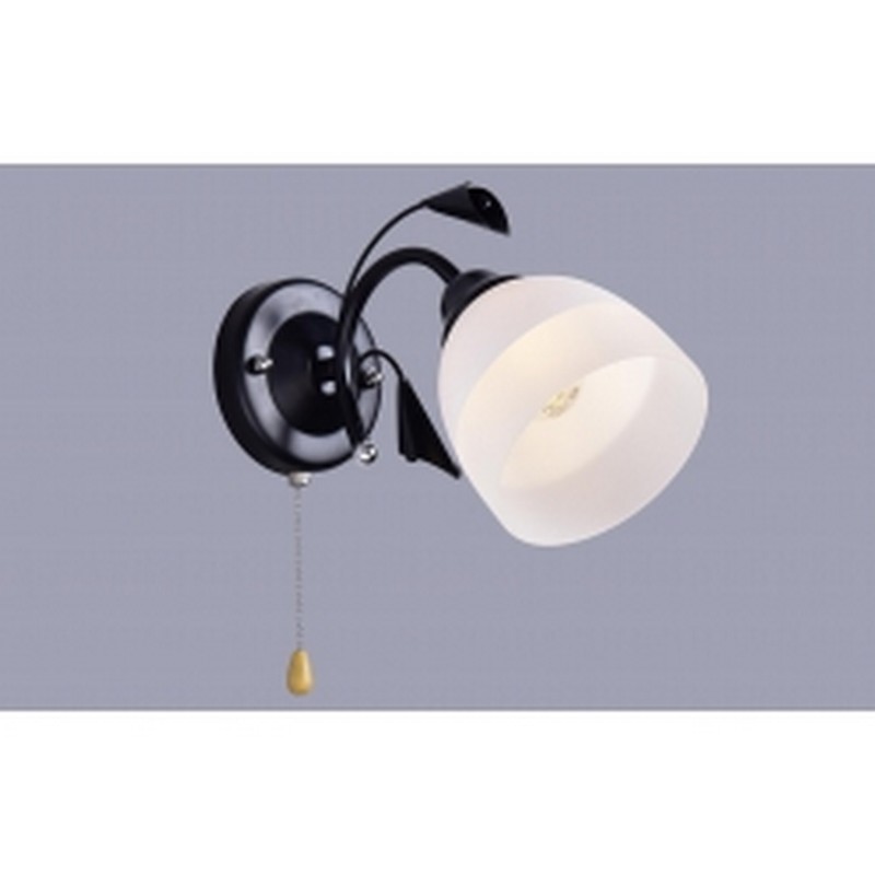 Светильник РС21886 BK+CR/1W 