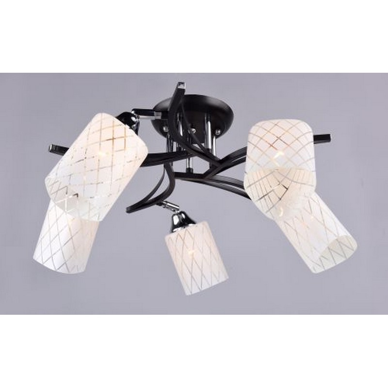 Светильник РС17790 BK+CR/5С                                                         