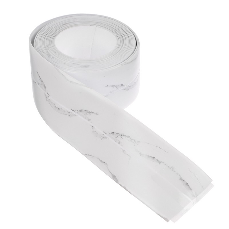 Лента бордюрная самокл. 38мм 3,2м, мрамор