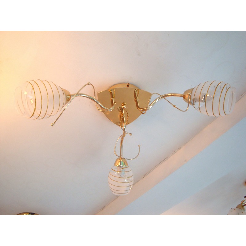 Светильник РС19260 WT+CR/2C (металл, стекло, Е27)                                                               