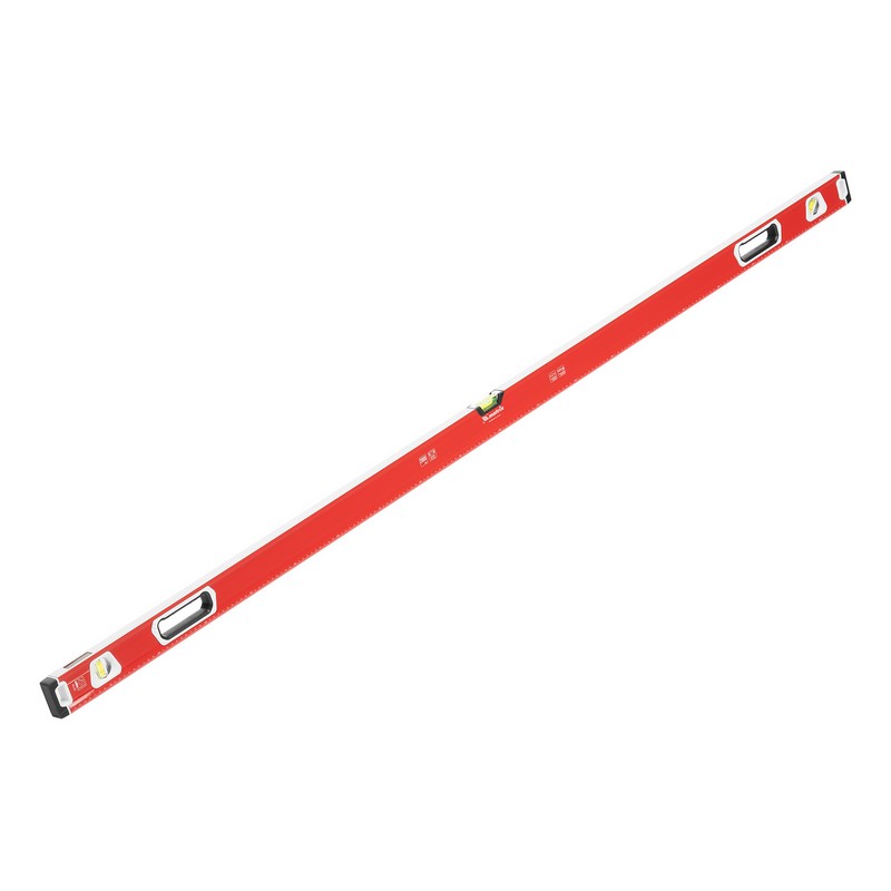 Уровень 2000мм магнитный фрезеров. 3-глазка двухкомп.рукоятки, алюмин. Matrix 34736