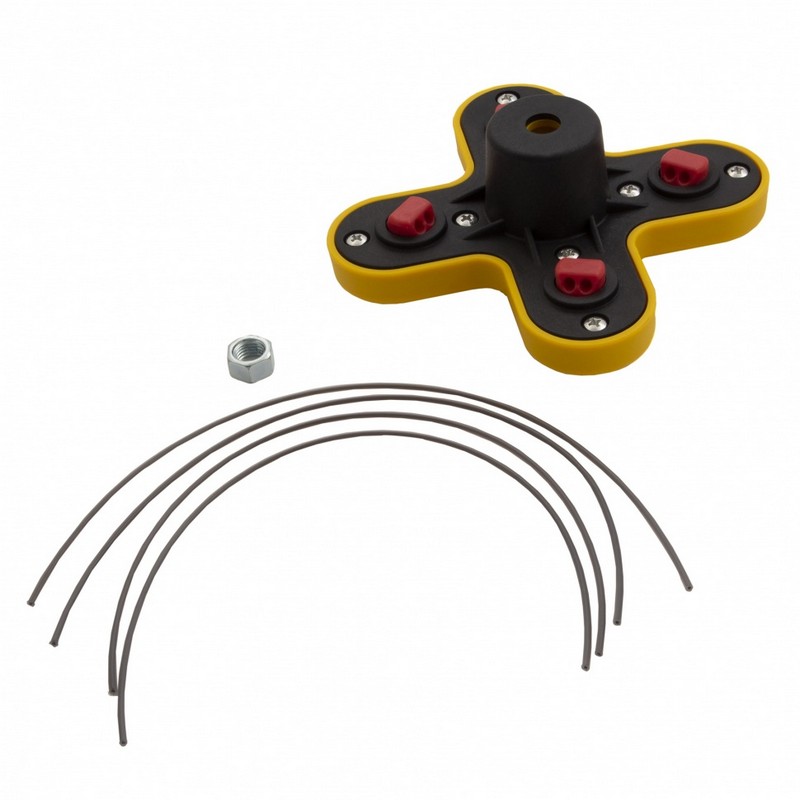 Катушка для триммера универсальная, гайка М10х1,25 левая Denzel 96362