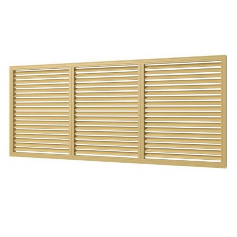 Решетка радиаторная Бежевая 0,6*1,5 П60150Р