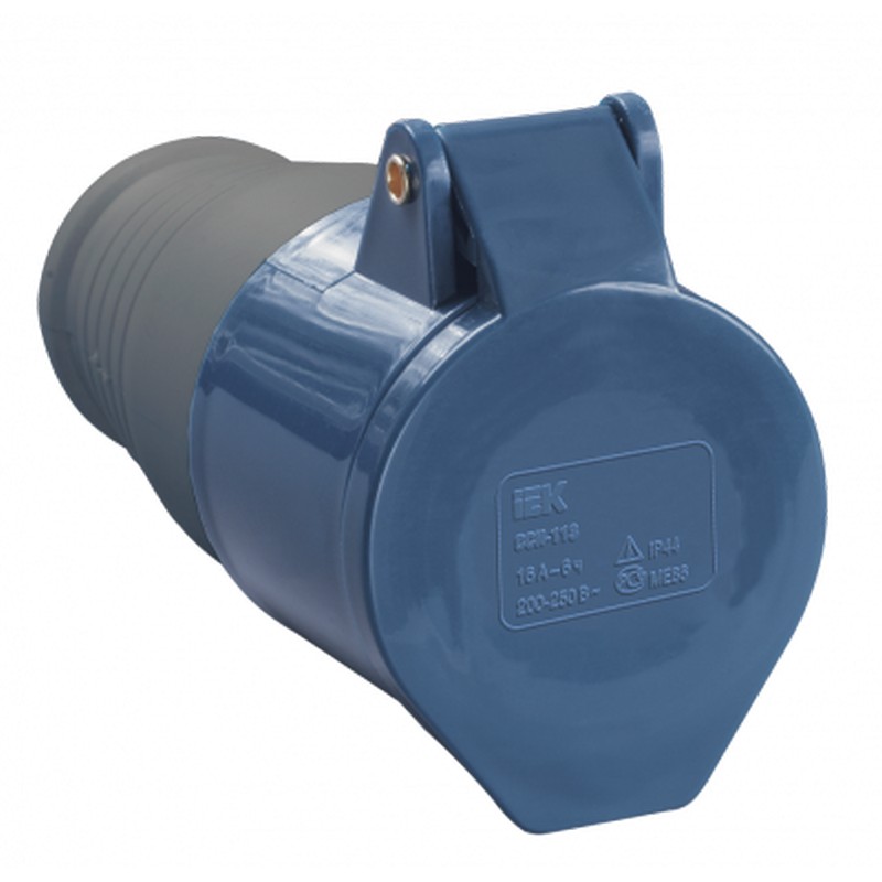 Розетка силовая переносная 32А 2Р+Е 250в IP44 (223)