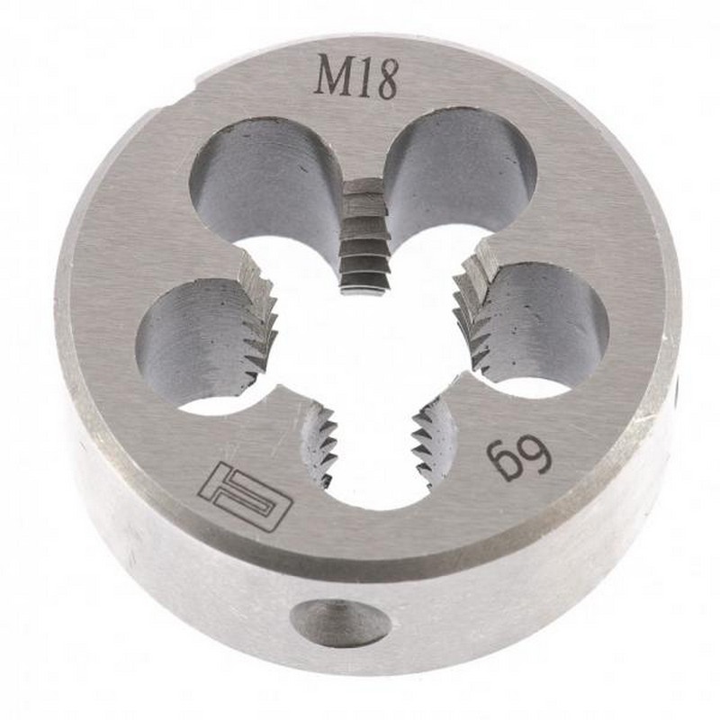 Плашка М18х2,5 Сибртех