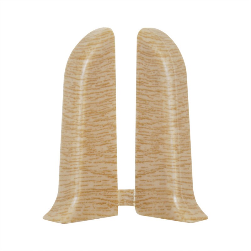 Заглушка К-55 лев+прав Дуб беленый 2шт.