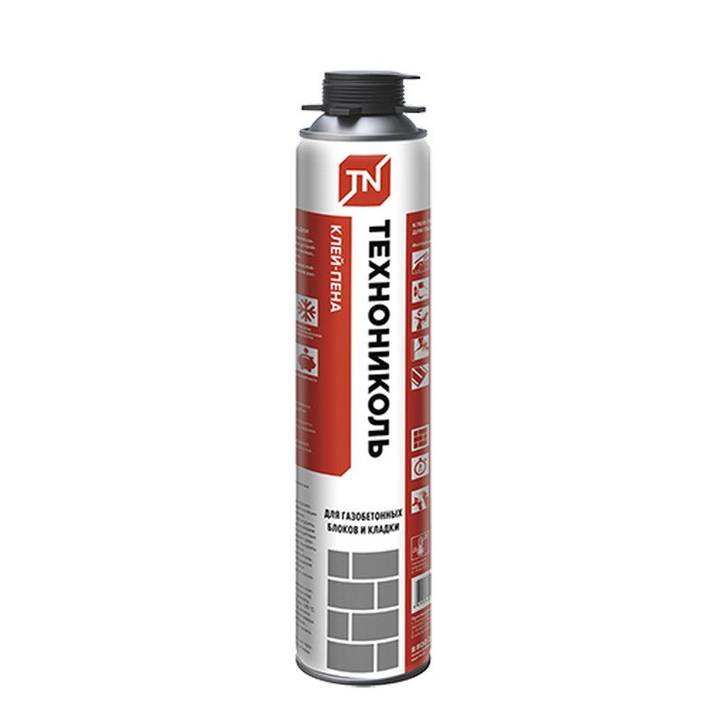 Клей-пена Технониколь для газобетона 900гр Pro