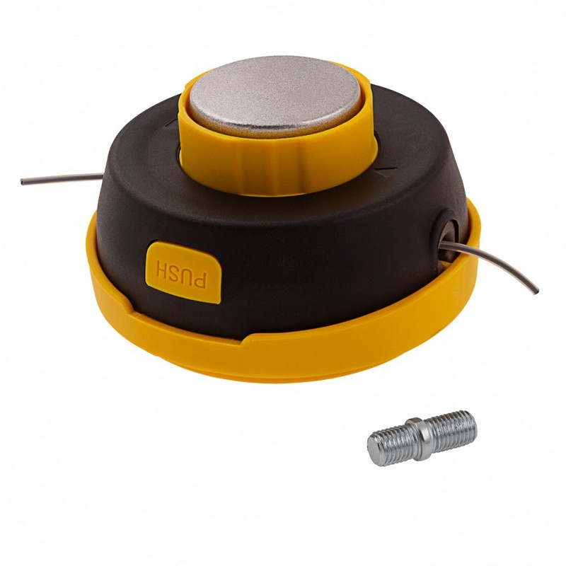 Катушка для триммера 115мм полуавтомат. гайка M10x1,25, винт M10-M10, легкая заправка Denzel 96318