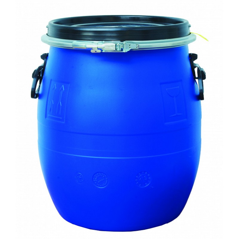 Бочка пласт. 48л с крышкой 