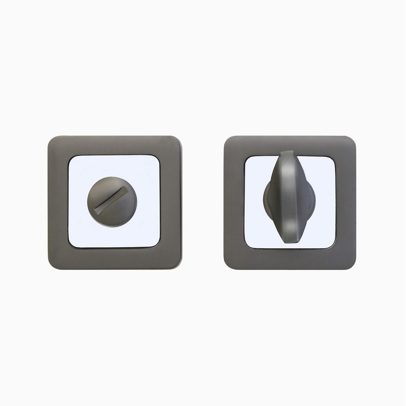 Завертка сантехническая АРТ BK-S1 MBN/CP (графит/хром)