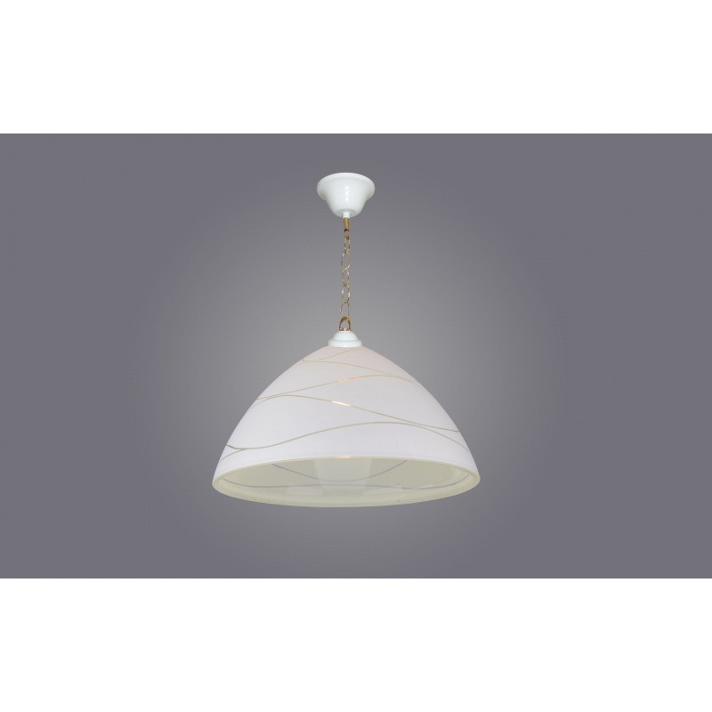 Светильник РС20359 WT/1P (металл, стекло, Е27)                                                              