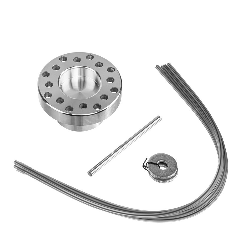 Головка для триммера 83мм универсальная алюминиевая, шайба М8,М10,М20 Denzel 96388