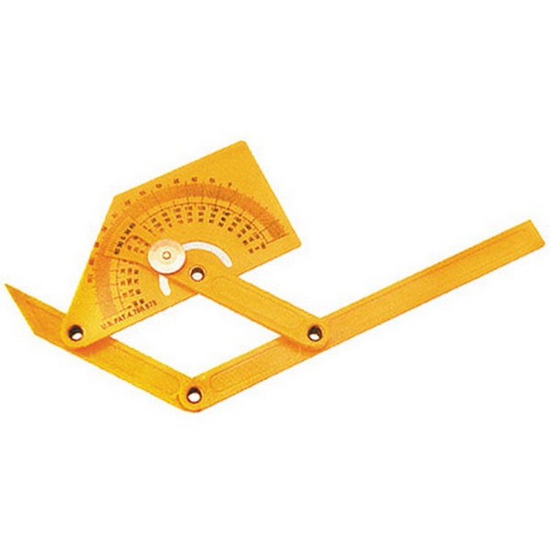 Угломер-квандрант 180гр пластиковый 90-155мм