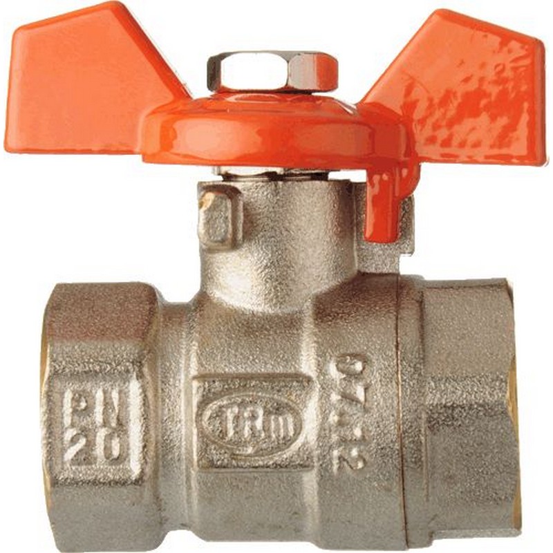 Кран шаровый 1/2 в/в бант Terma-R 30501