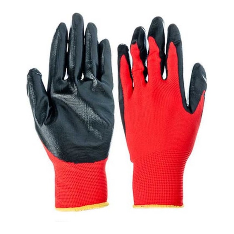 Перчатки нейлоновые с нитриловым покрытием, 13 кл.