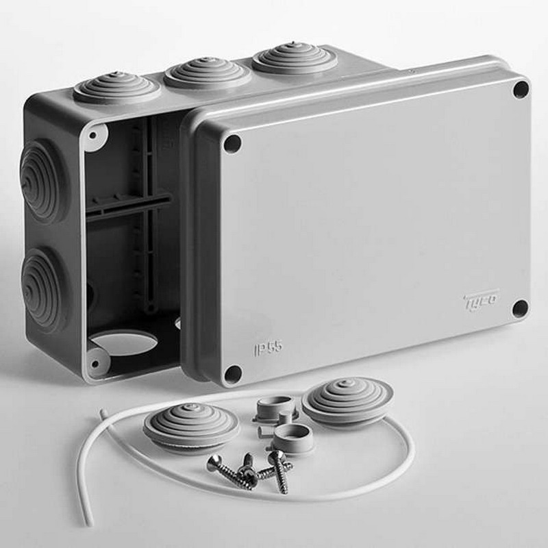 Коробка о/у 150х110х70мм прямоуг. IP55 Рувинил 67053