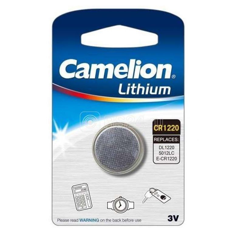 Элемент питания CR1220, 3в CAMELION 3071