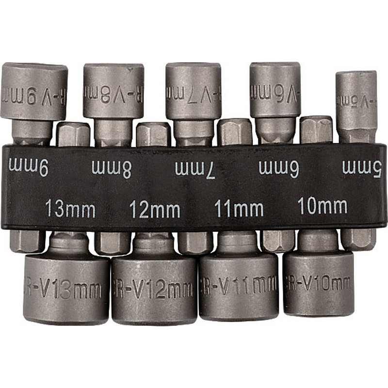 Набор усиленных головок 9шт (5-13мм) Crv FIT 57915