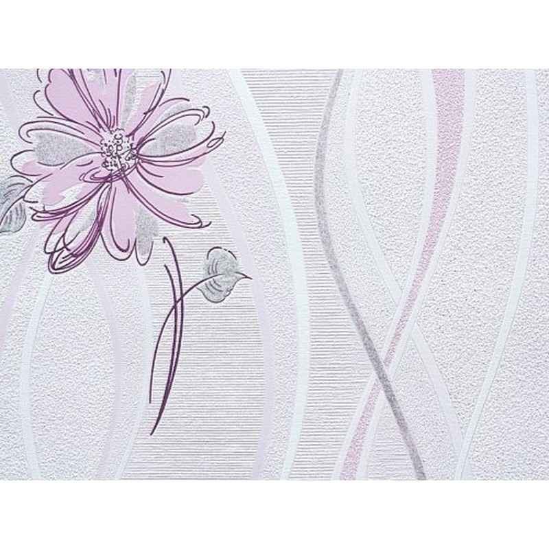 Обои виниловые на бумажной основе 0,53х10м Б1-00 (Розы фон 1577-21)