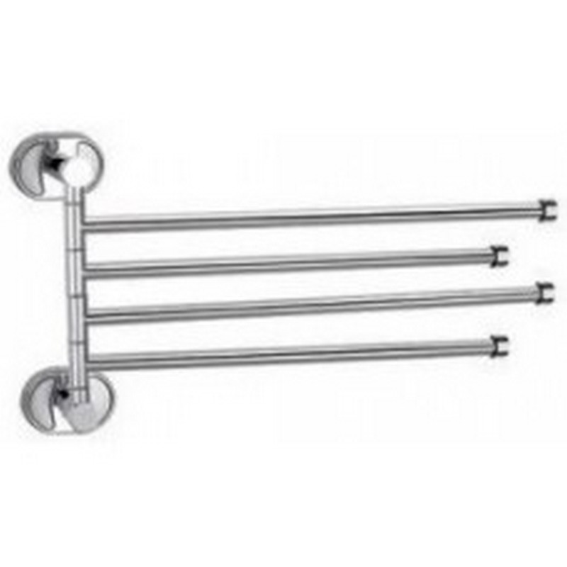 Вешалка 4ая д/полотенец поворотная L1914