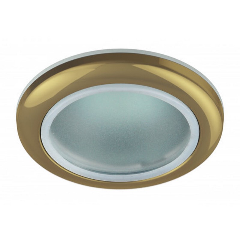 св-к встр. ЭРА WR1 GD влагозащищ. MR16 GU5.3 50вт золото