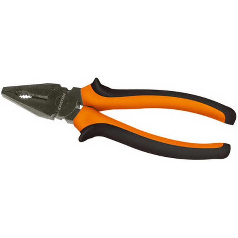 Пассатижи комбинированные 200мм Cr-V КРАТОН Agressor