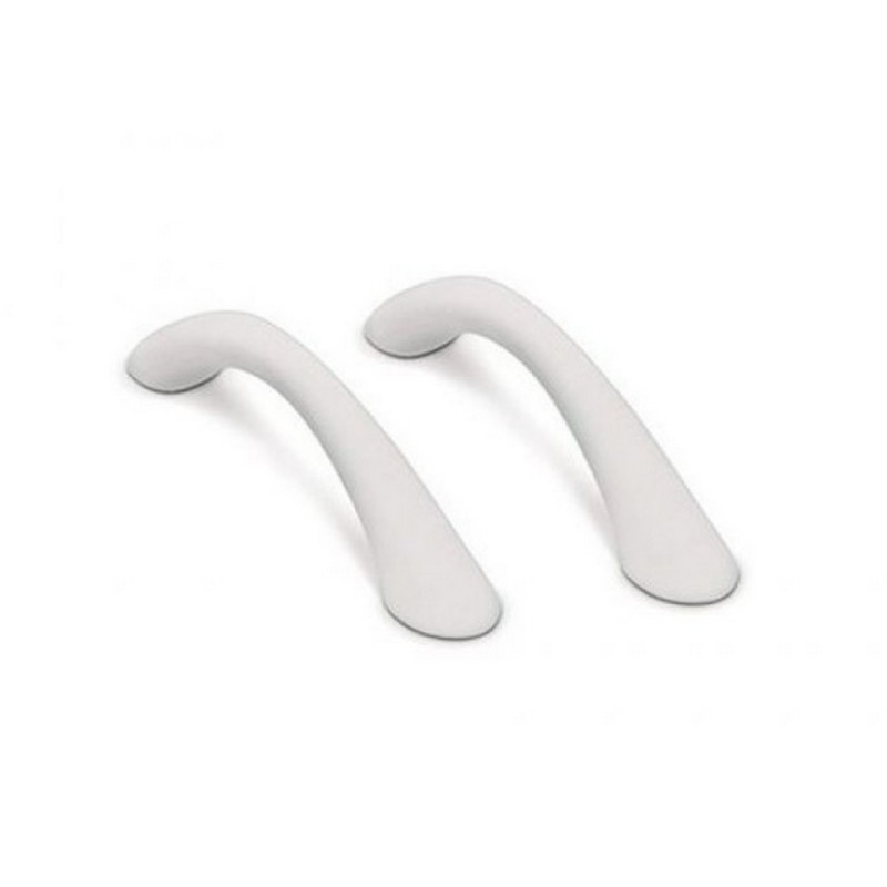 Ручки (поручень для ванны), полиуретановые, белые (2шт.)