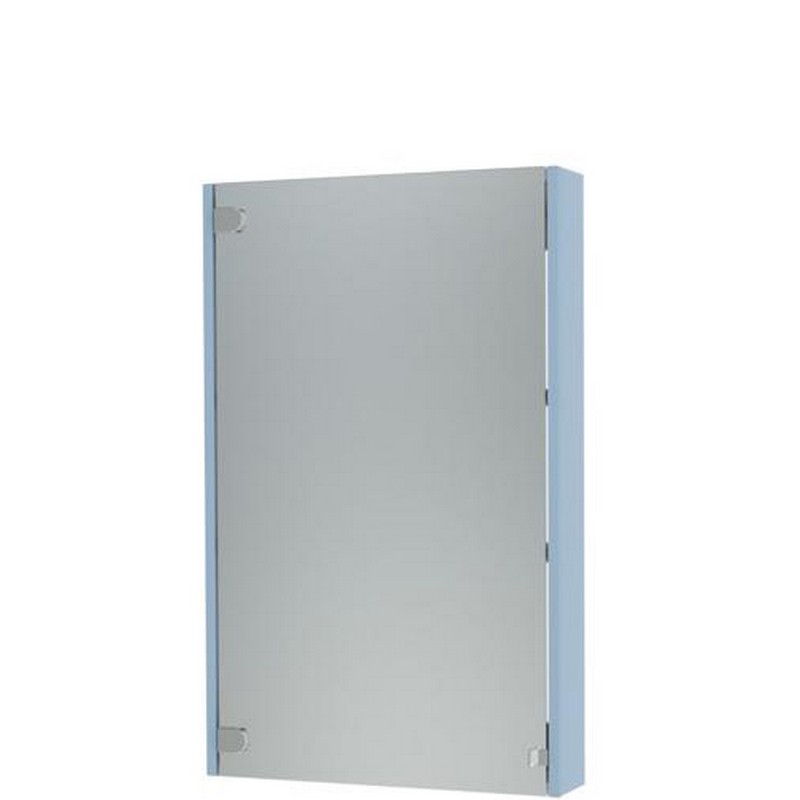 ЭКОНОМ-60 Зеркальный шкаф, Голубой