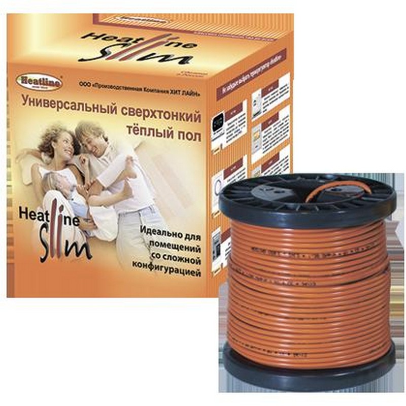 Секция одножильная нагревательная HL-SL 1-300 1,7-2,7м2