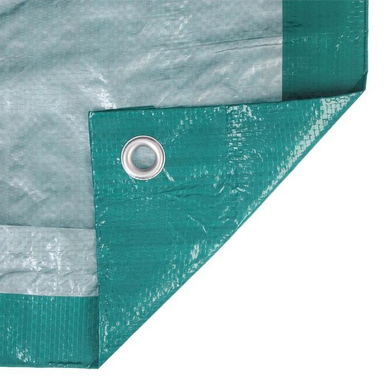 Тент Тарпаулин пл.120 4х6  св.зел