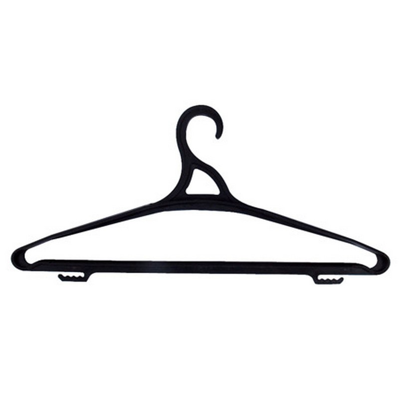 Вешалка-плечики 460мм пластик. для верхней одежды размер 52-54
