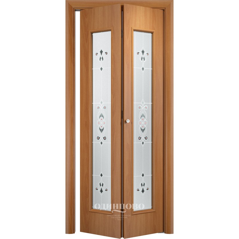 Дверное полотно ВЕРДА С-21 барокко (миланский орех) ПО 700*2000 