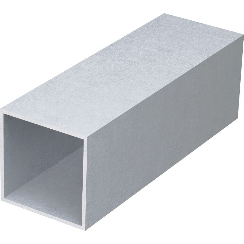 Труба алюминиевая квадратная 30х30х1,5мм, 2м