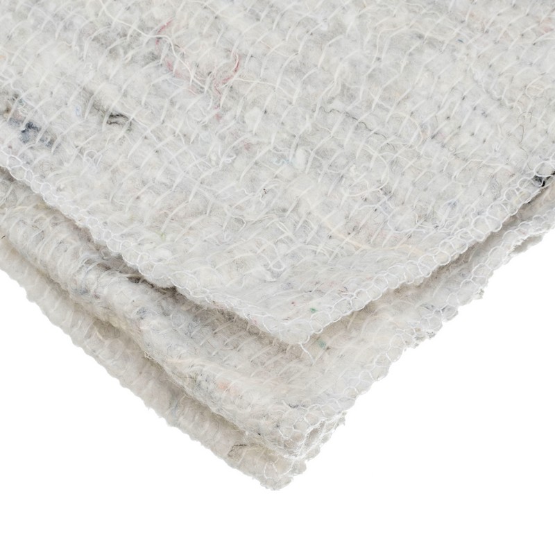 Салфетка для пола х/б 500x700мм белая Home Palisad 923265