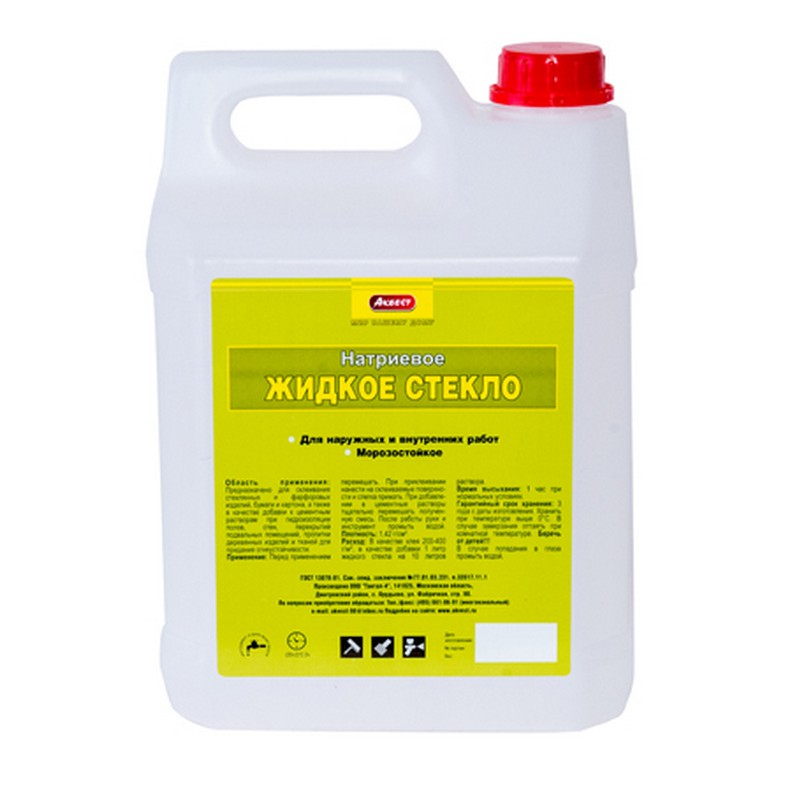Жидкое стекло Аквест 45-01 1,4кг