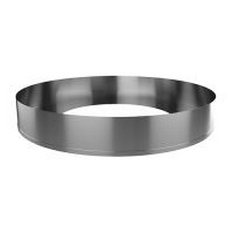 Заглушка нижняя 200/300 нерж. зерк