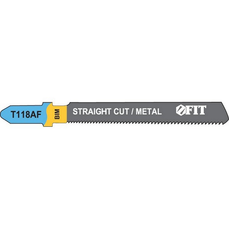 Полотно для эл.лобзика по металлу T118AF (2шт) Bimetal FIT 40971