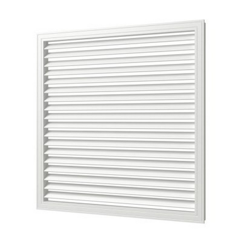 Решетка  радиаторная белая  600*600 П6060Р