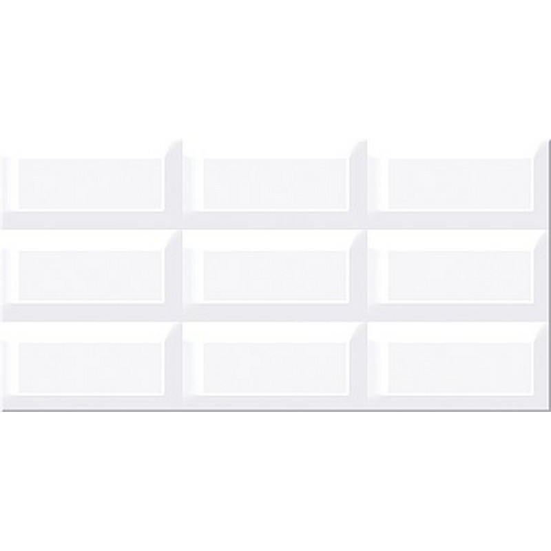 Плитка облицовочная 40,5х20,1 "Вог" белый