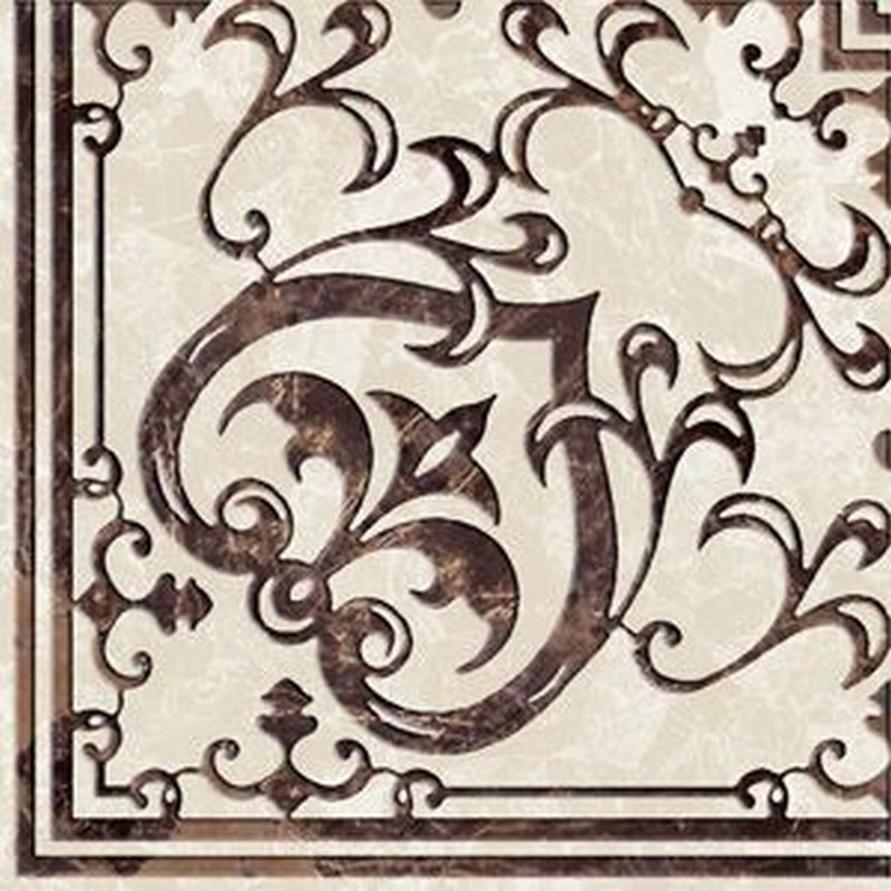 Бордюр д/пола Вулкано св-беж 9,3х9,3 (уголок)