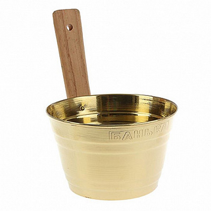 Ушат латунь большой 5л
