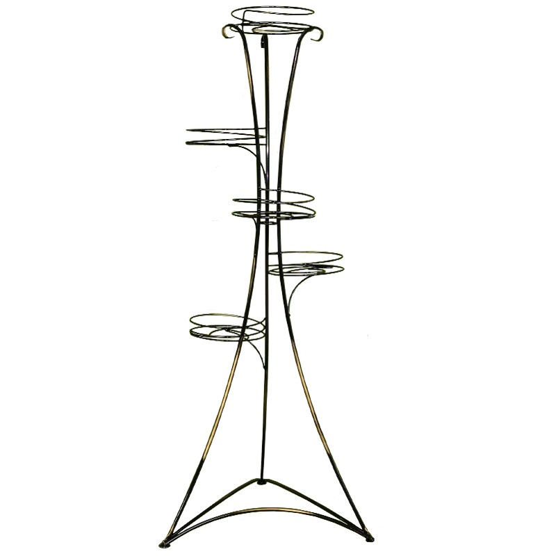 Подставка для цветов "Стелла 5" Медный антик