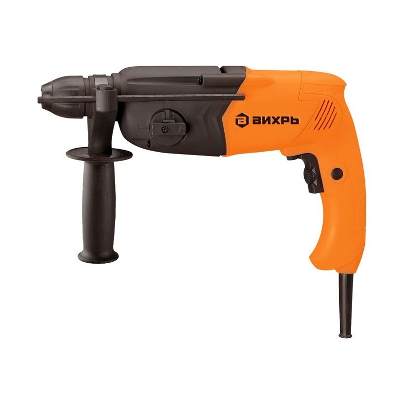 Перфоратор ВИХРЬ П-900К, 900вт 2,6Дж 3-реж. SDS-plus 3,3кг