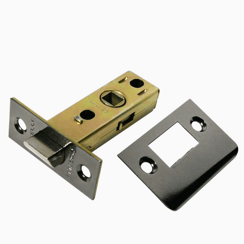 Защелка дверная межкомнатная 6-45 BH (черный никель)